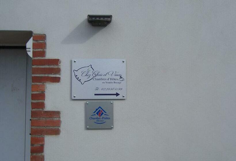 مبيت وإفطار Chez Chris Et Vince