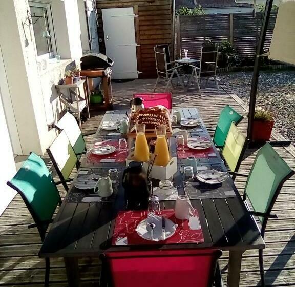 مبيت وإفطار Chez Chris Et Vince