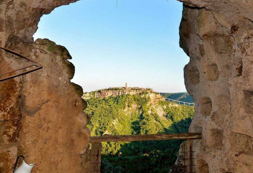 민박 La Grotta Su Civita