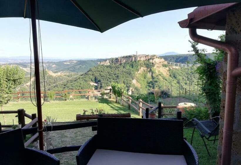 צימר La Grotta Su Civita