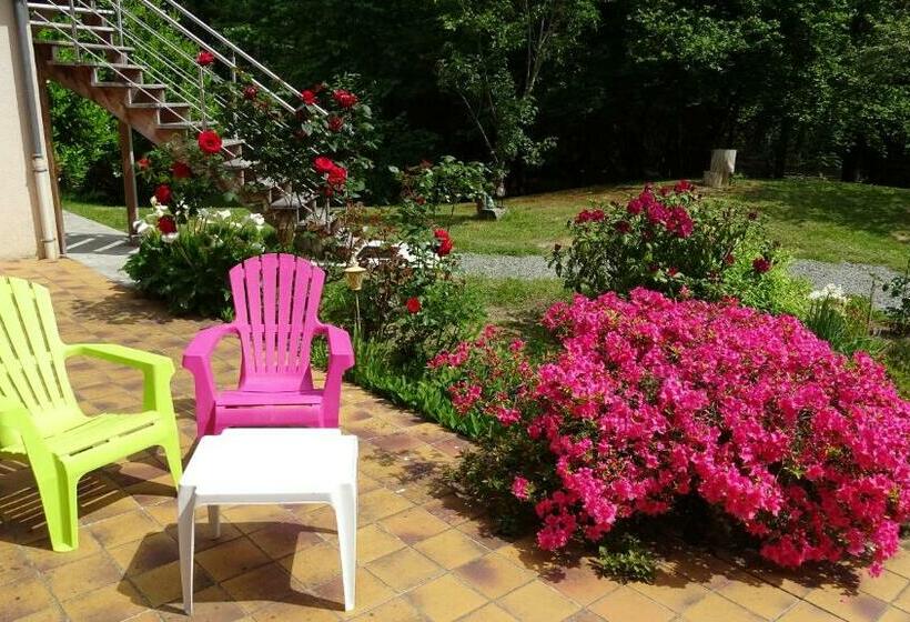 민박 Chambres De Monthéard