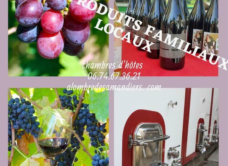 민박 Chambres D Hôtes & Jacuzzi   A L Ombre Des Amandiers