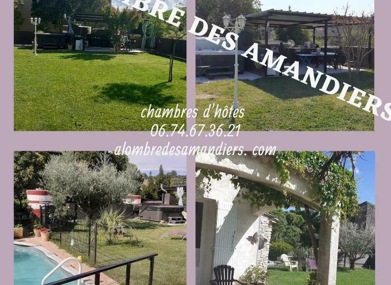 민박 Chambres D Hôtes & Jacuzzi   A L Ombre Des Amandiers