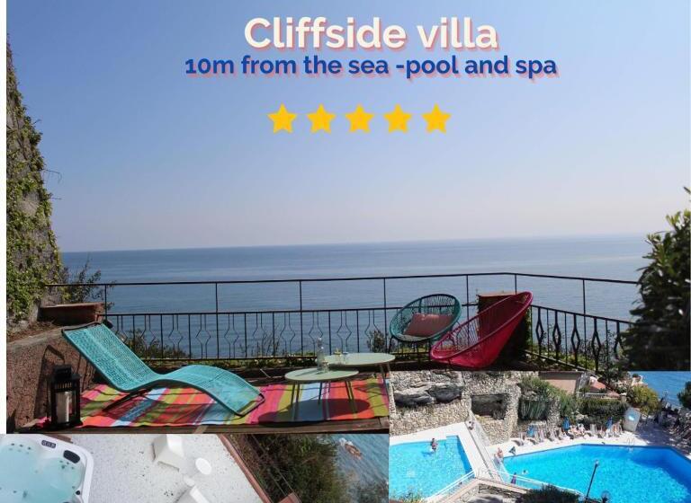 Conca Verde C21 Beach Front Little Villas Pool, Private Jacuzzi Sea View