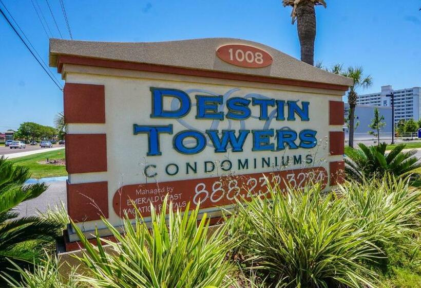 Destin Towers Middle Unit On The Beach!