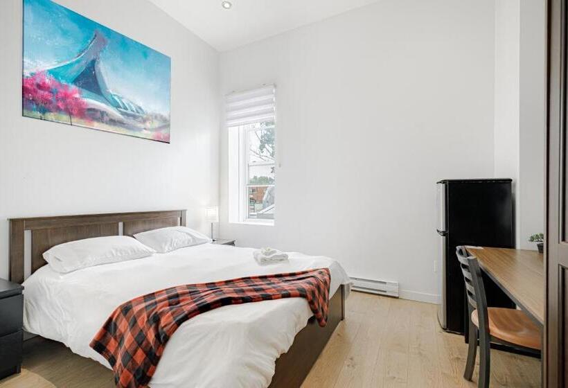 膳宿费 Homa Homestay Hotel By Olympic Stadium Montreal Auberge Hostel