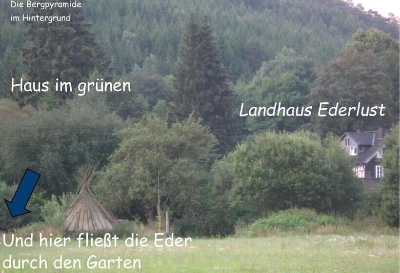 Bed and Breakfast Fewo Landhaus Ederlust Heilungsräume Ev