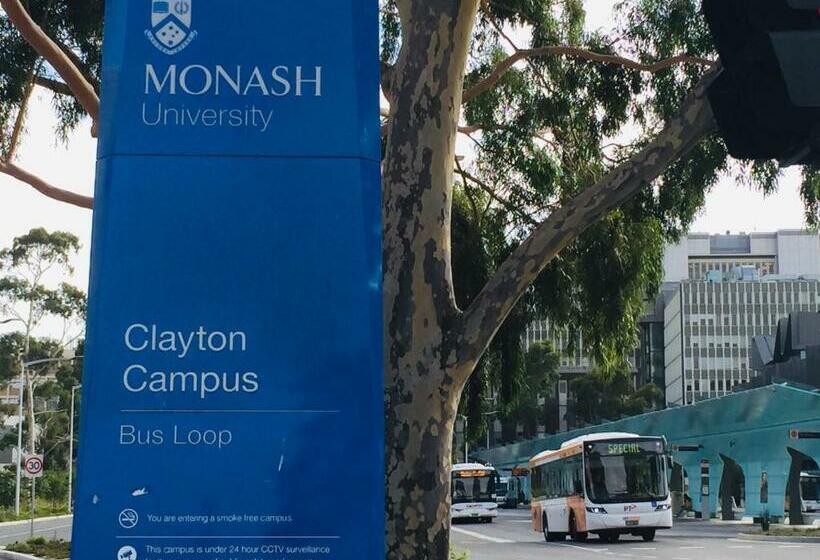 ペンション Melbourne Short Stay   Clayton Station, Monash Uni, Hospital