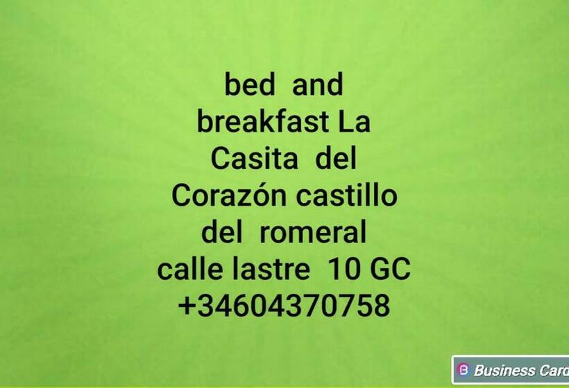 住宿加早餐  La Casita Del Corazon