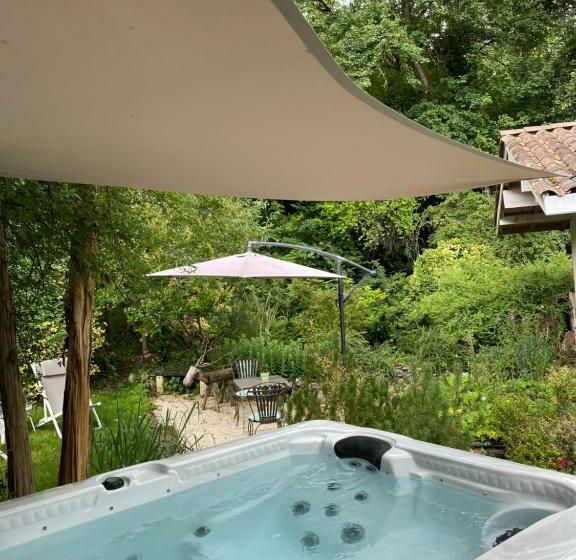 펜션 Chambre D Hôtes Au Calme Avec Spa