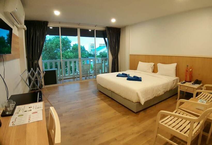 בית מלון כפרי Karon Living Room   Sha Plus