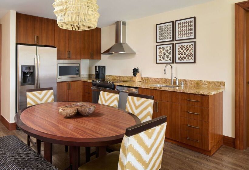 منتجع Hilton Grand Vacations Club Kings’ Land Waikoloa