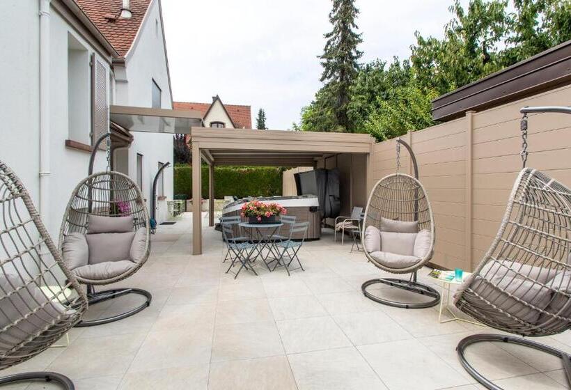 مبيت وإفطار Villacosy Spa  Strasbourg Villa Dolce