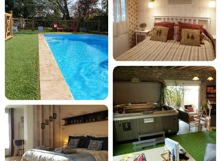 민박 Le Grand Cèdre Spa Et Détente