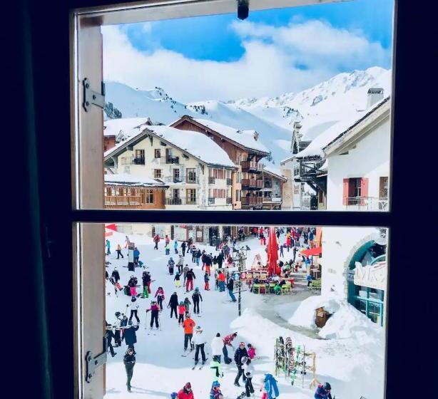 Arc 1950 Appartement Skis Aux Pieds