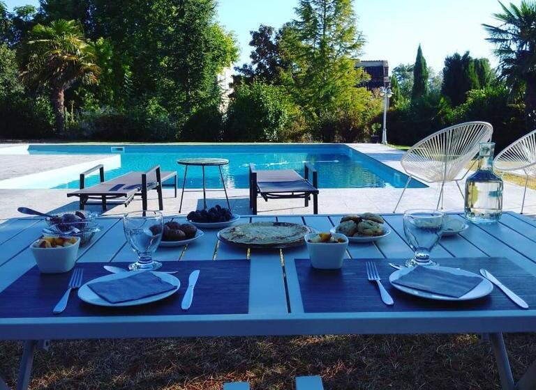 민박 Bastide De Luzert