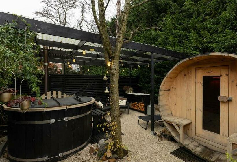 צימר De Oude Slaght  Luxe Suite Met Buitensauna