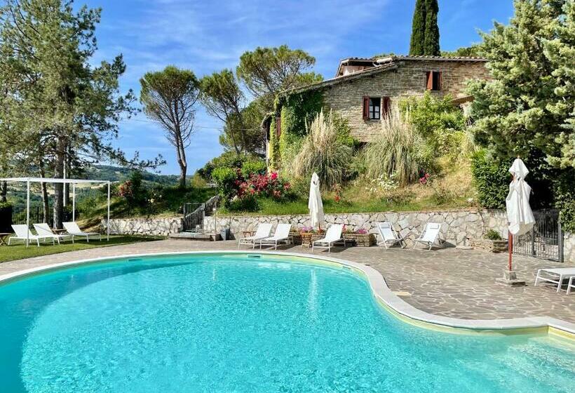 Отель La Panoramica Gubbio   Maison De Charme   Casette E Appartamenti Self Catering Per Vacanze Meravigli