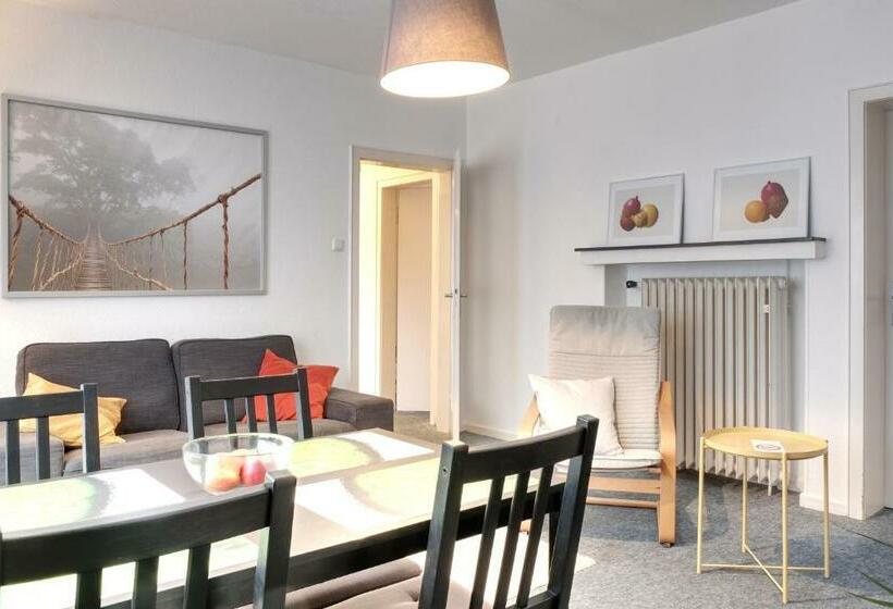 펜션 Ferienwohnung Speldorf