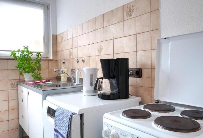 펜션 Ferienwohnung Speldorf