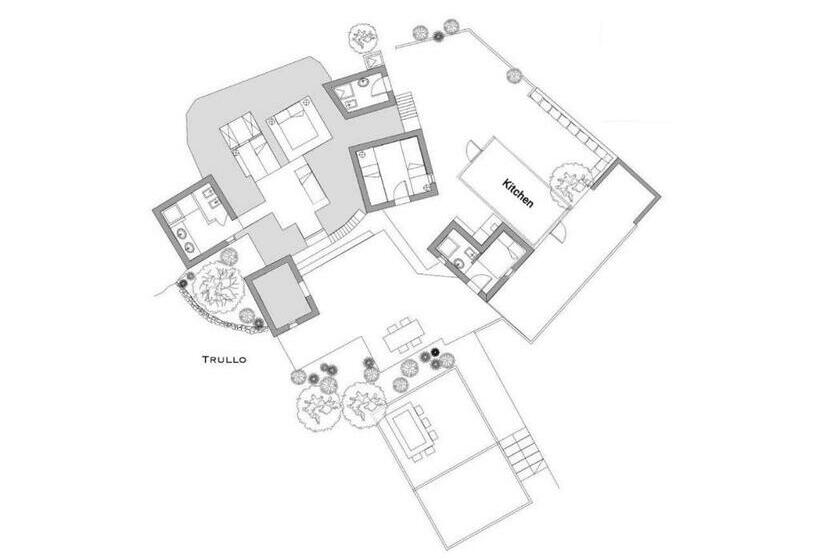 פנסיון Syconium Trullo And Lamia Gea Charme And History