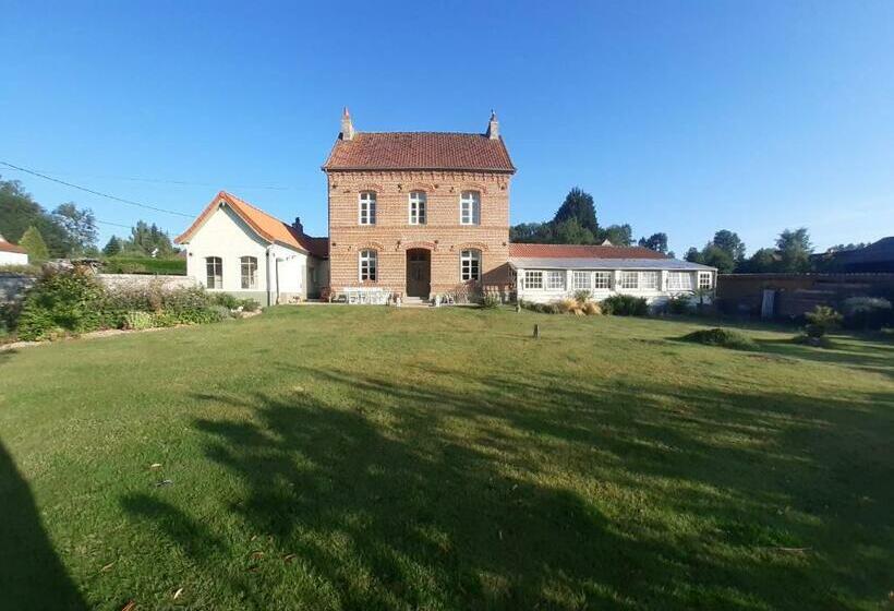 민박 Le Presbytère De Fressin