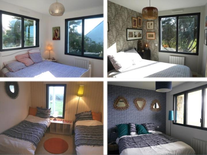 بنسيون Appartement Roc H Avel   Front De Mer, Vue Sur Mer Et Jardin Ensoleillé Sans Vis à Vis