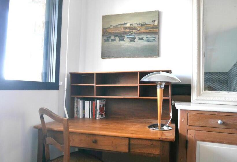 بنسيون Appartement Roc H Avel   Front De Mer, Vue Sur Mer Et Jardin Ensoleillé Sans Vis à Vis