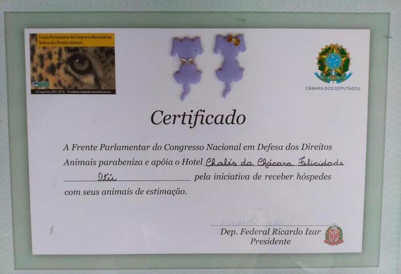 ペンション Pousada Chalés Da Felicidade