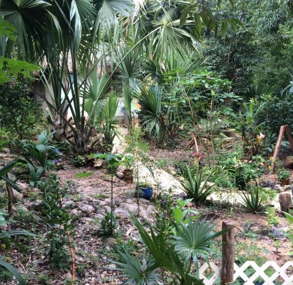 ベッドアンドブレックファースト Mayan Bungalow Near Chichén
