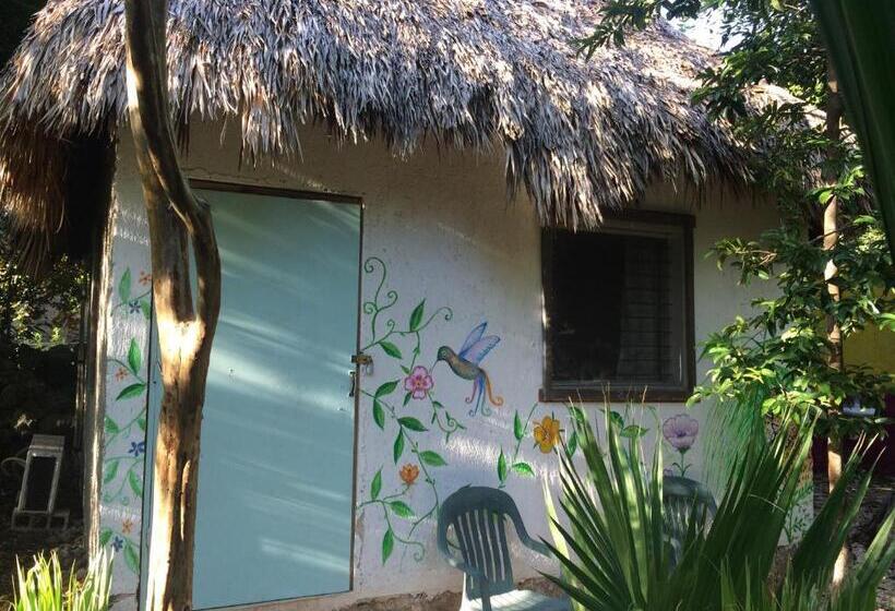 ベッドアンドブレックファースト Mayan Bungalow Near Chichén