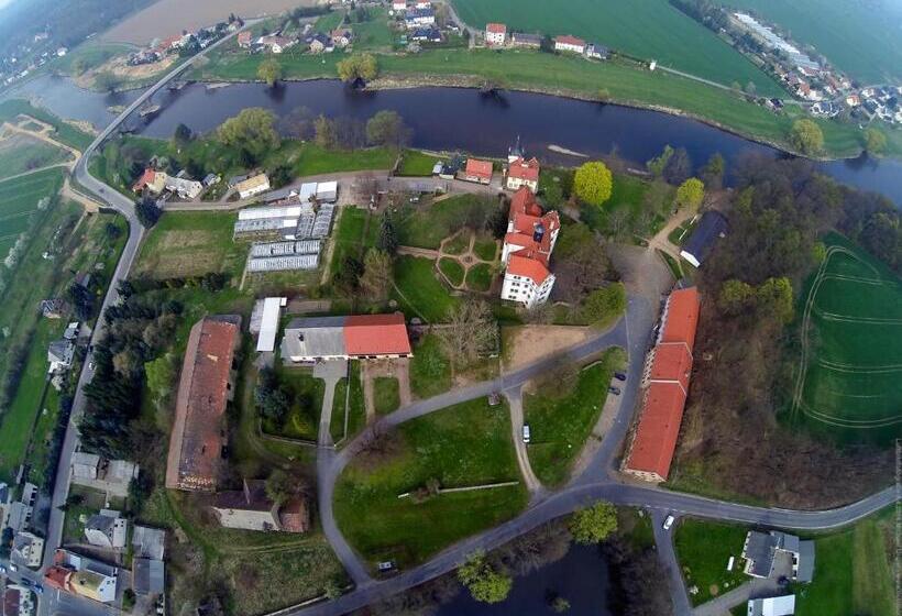 بنسيون Wasserschloss Podelwitz