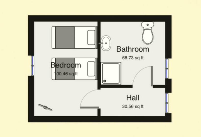 فندق صغير Anchor Inn Fladbury