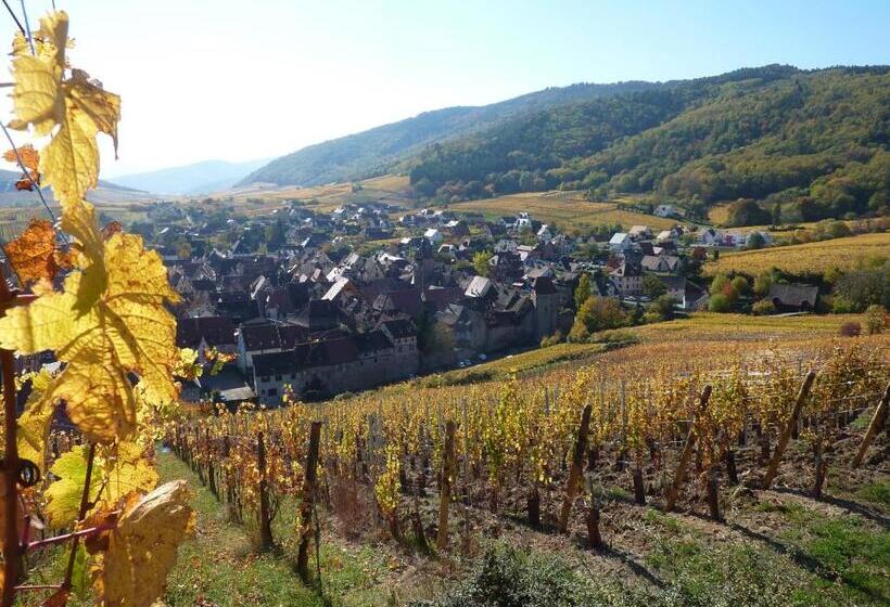 مبيت وإفطار Adrihof à Riquewihr, Cour De L Abbaye D Autrey