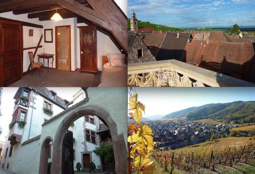 مبيت وإفطار Adrihof à Riquewihr, Cour De L Abbaye D Autrey