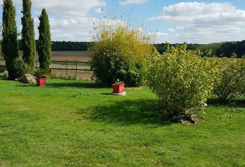 민박 Chambres Des Rosiers
