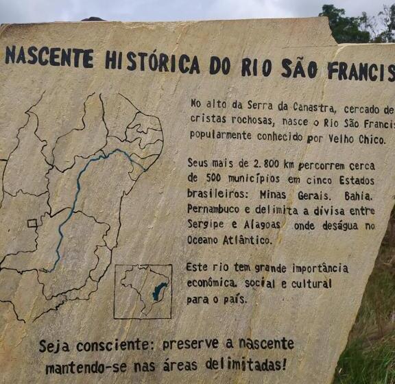 צימר Pousada Nascente Do São Francisco