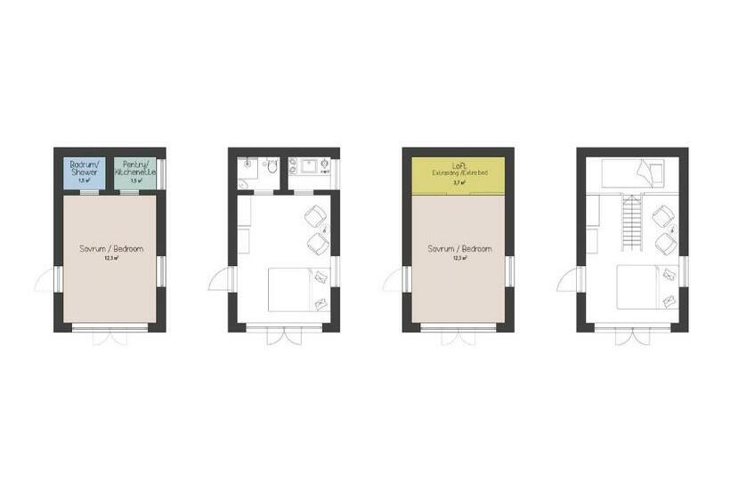 膳宿费 Litet Gästhus I Sankt Olof