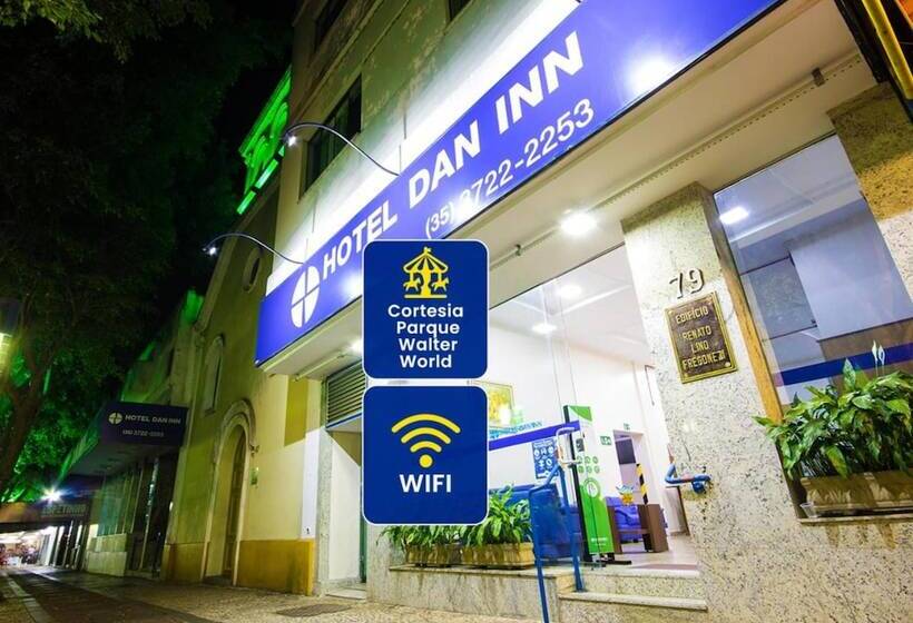 בית מלון כפרי Dan Inn Poços De Caldas A Melhor Localização Do Centro