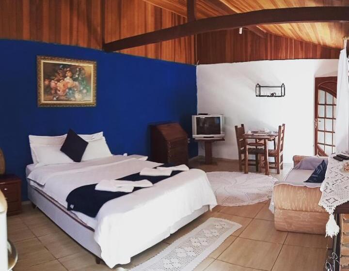 펜션 Pousada Chalé Cantinho Verde