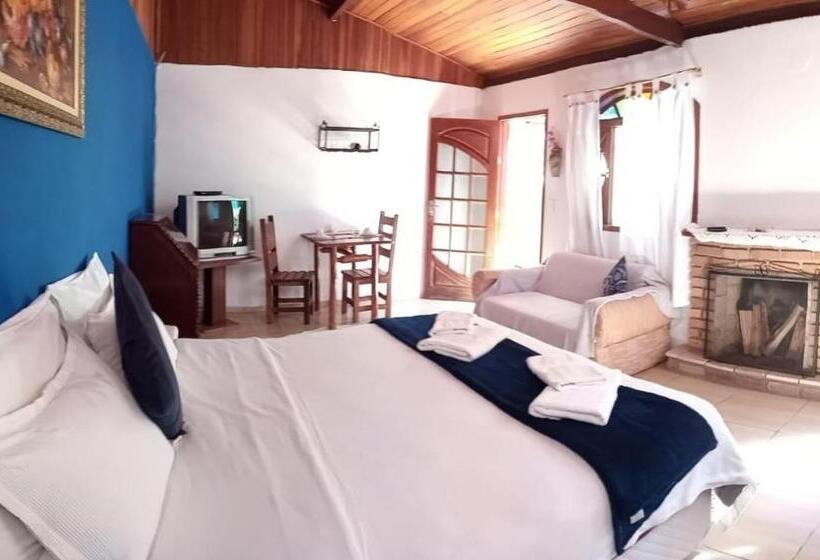 펜션 Pousada Chalé Cantinho Verde