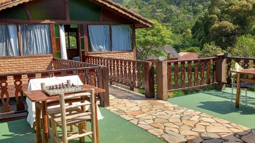 펜션 Pousada Chalé Cantinho Verde