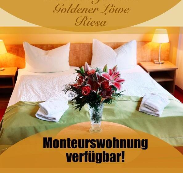 Traditionsgasthaus Goldener Löwe Riesa Restaurant & Pension