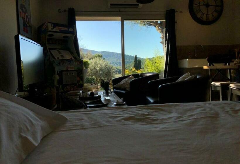 펜션 Au Havre De Paix Sainte Victoire Vauvenargues