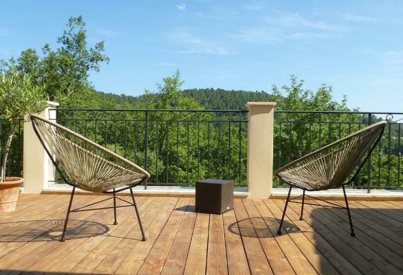 مبيت وإفطار Le Vallon Des Oliviers