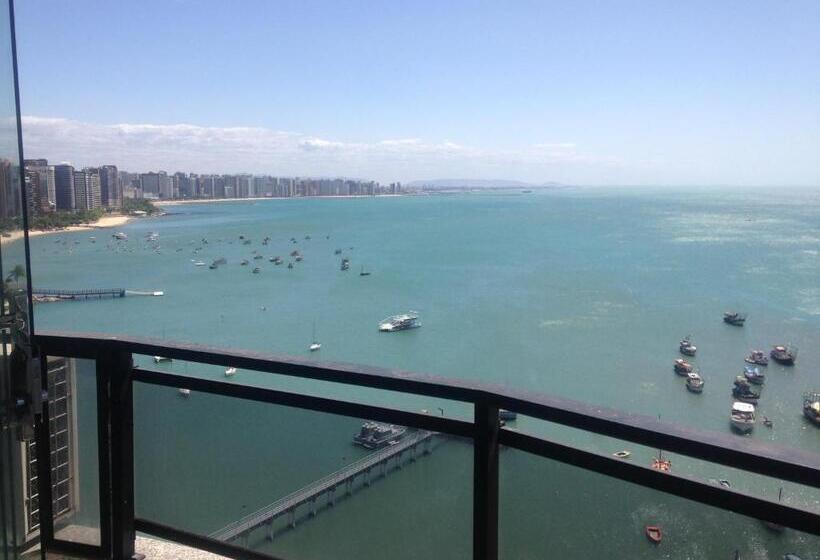 Flat Vista Completa Beira Mar