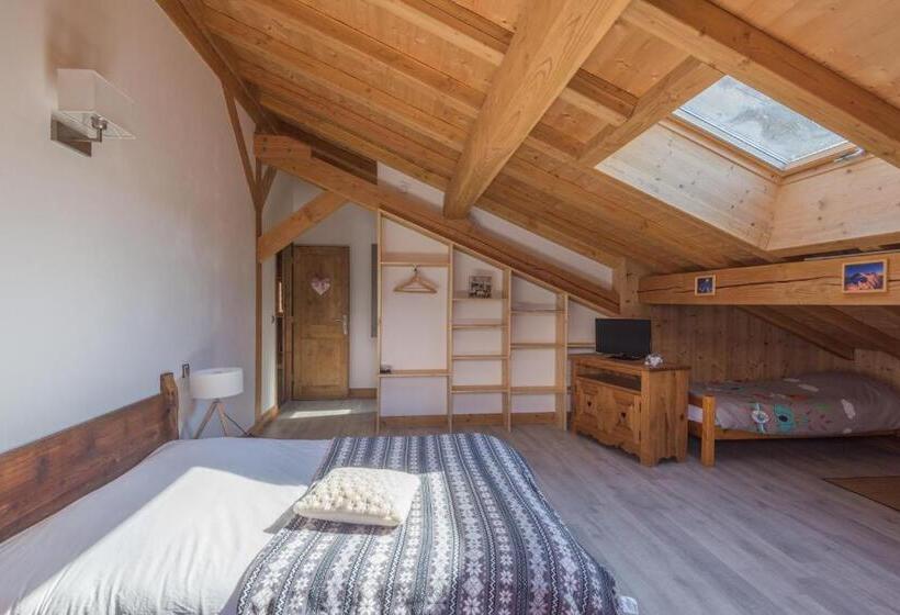 مبيت وإفطار Chantemerle 1741, Chambres D Hôtes à La Montagne