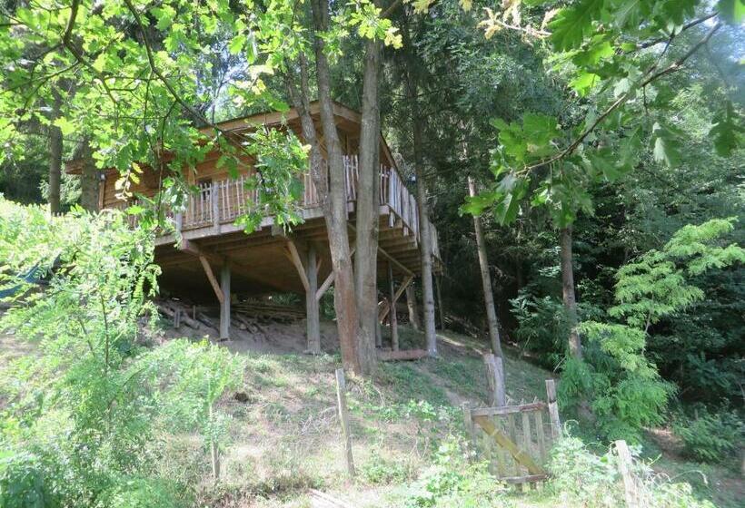 민박 La Cabane Aux Sapins