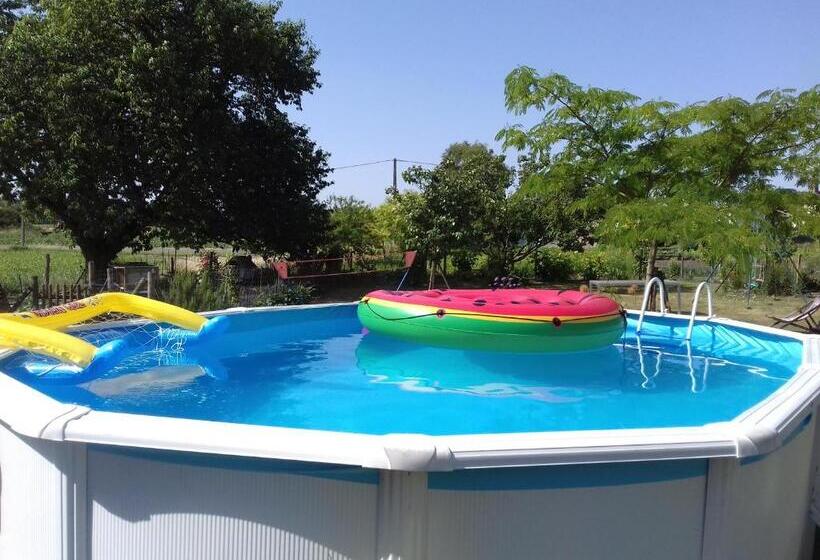 住宿加早餐 Saumur Loire Chambres Et Gîte