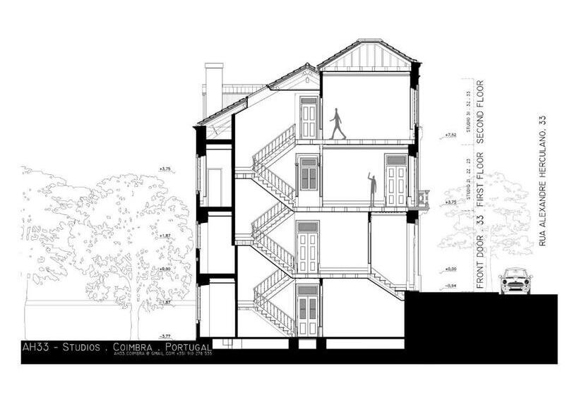 بنسيون Ah33   Estúdios